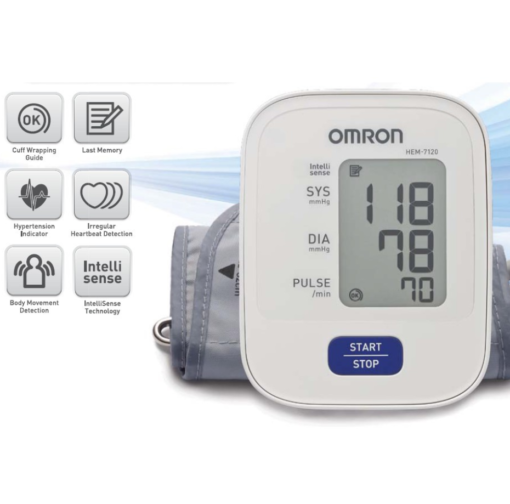 Tính năng ưu việt không thể bỏ qua khi sử dụng máy đo huyết áp omron 7120
