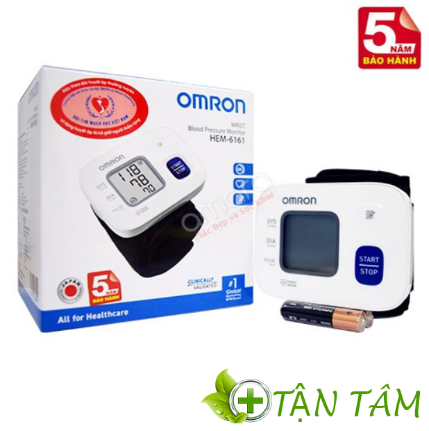 Các tính năng ưu việt khi sử dụng máy đo huyết áp Omron HEM-6161 
