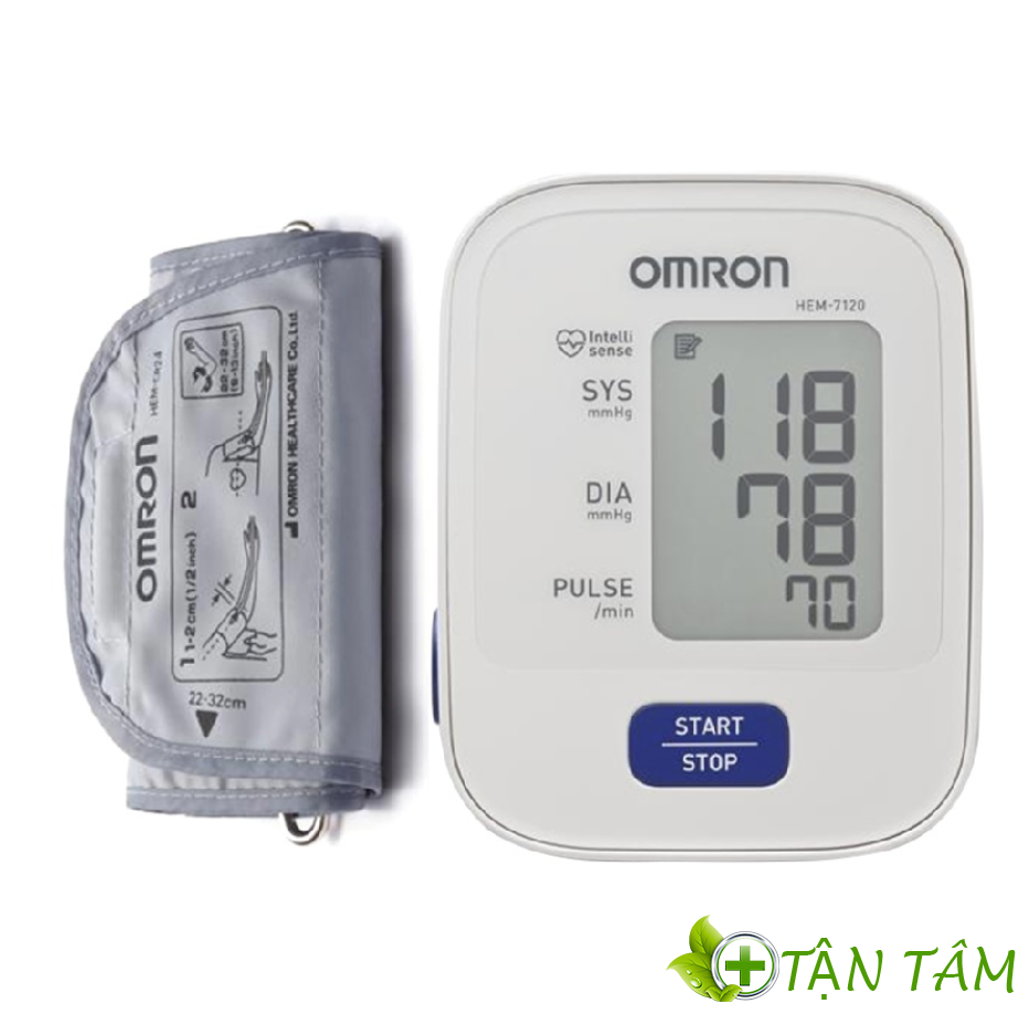 máy đo huyết áp Omron hem 7120