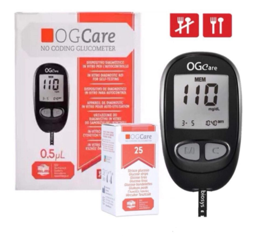 Một số lưu ý khi dùng máy đo đường huyết OGCare