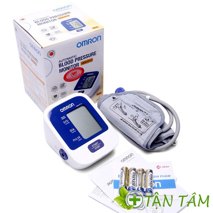 Máy đo huyết áp Omron HEM-8712 thông minh hiện đại